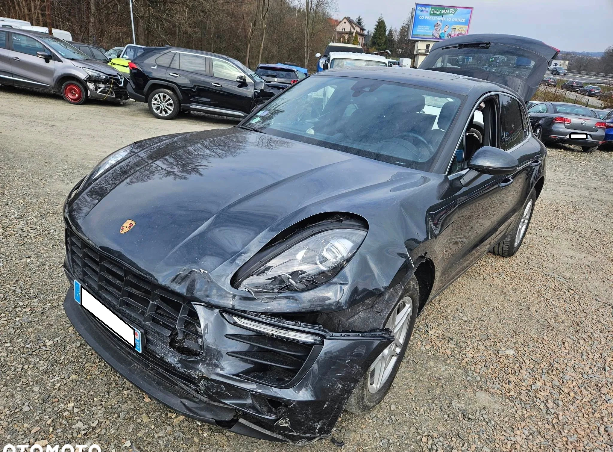 Porsche Macan cena 94500 przebieg: 79000, rok produkcji 2016 z Warszawa małe 301